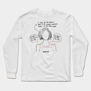 Feminine Paradox Long Sleeve T-Shirt